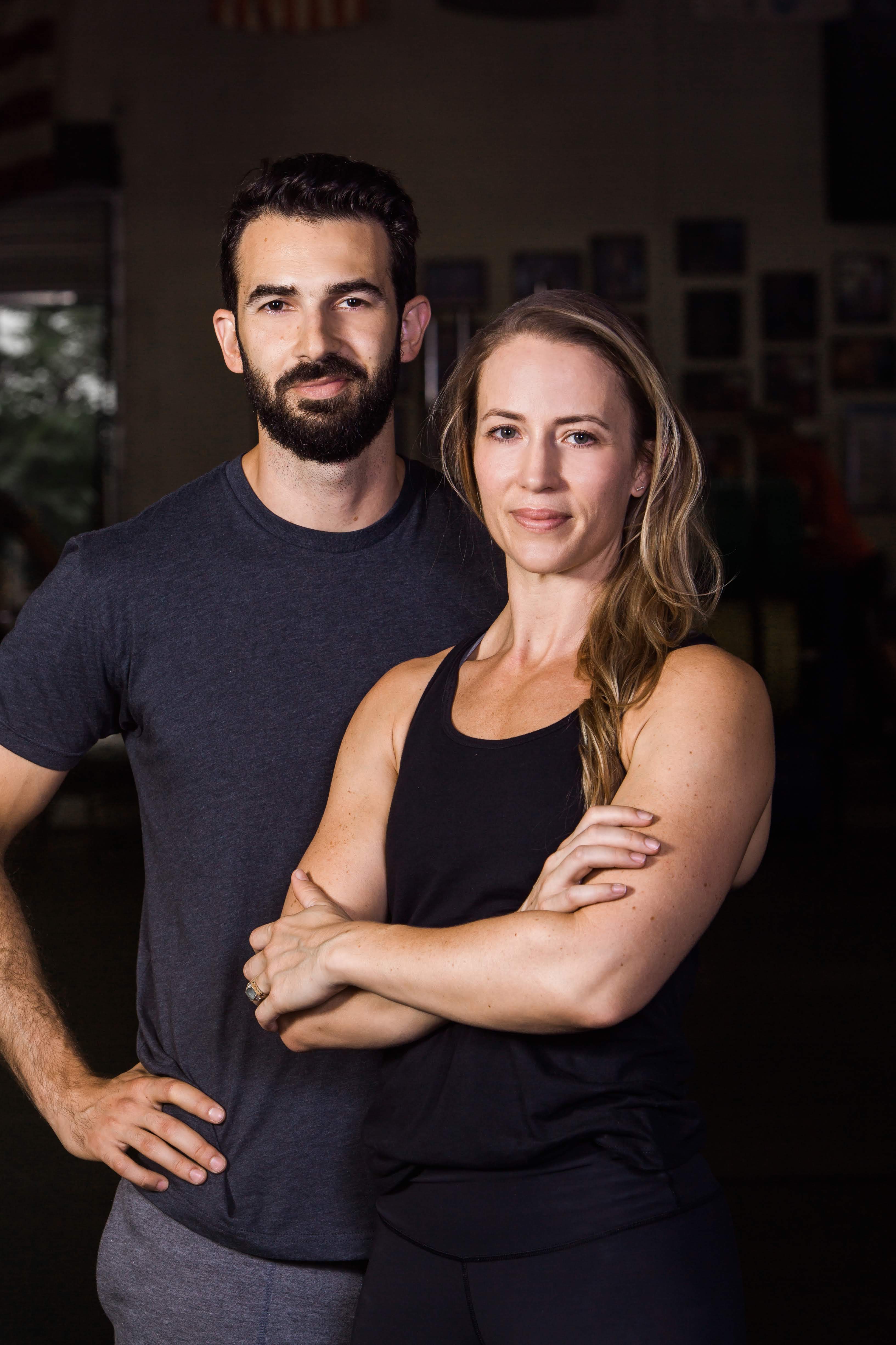 Mehdi and Meredyth, CrossFit Level 2 Trainer and co-founders of Perennial Training